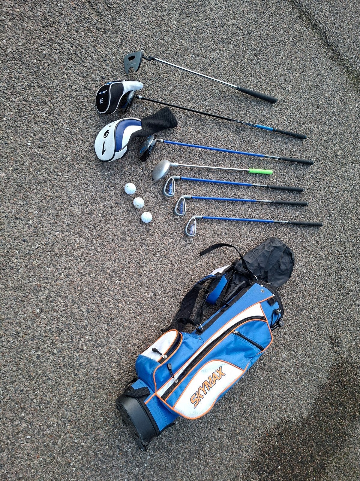 Complete golfset voor junioren, Sport en Fitness, Ophalen, Gebruikt, Set, Overige merken