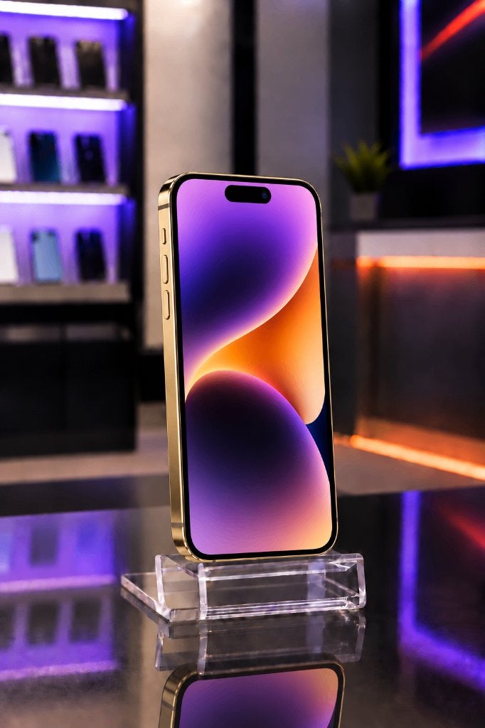 iPhone 14 Pro | 256GB | Goud | Accu 100% | Garantie, 256 GB, IPhone 14 Pro, Apple Distribution International Ltd., Refurbished