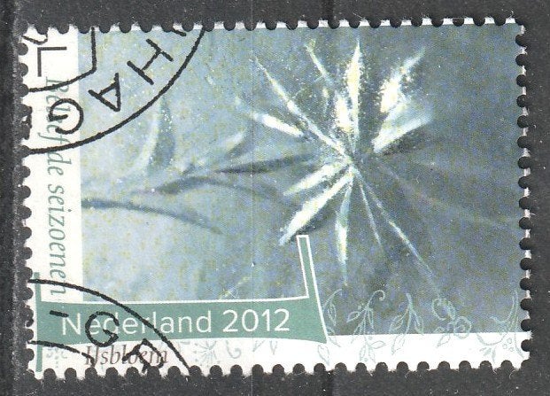 nvph 2958 Beleef de seizoenen 2012 IJsbloem, Verzenden, Na 1940, Gestempeld