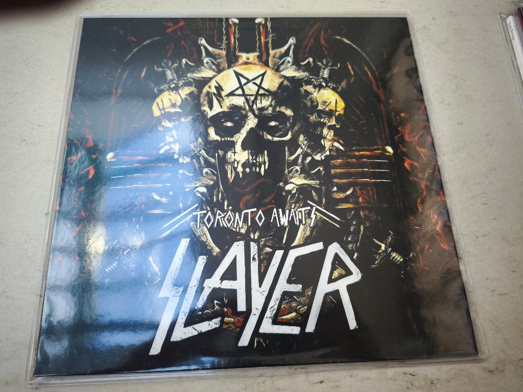 Slayer, Toronto Awaits, 11/100 Back to Vinyl, 2018, Cd's en Dvd's, Vinyl | Hardrock en Metal, LP, Thrash metal, Ophalen of Verzenden