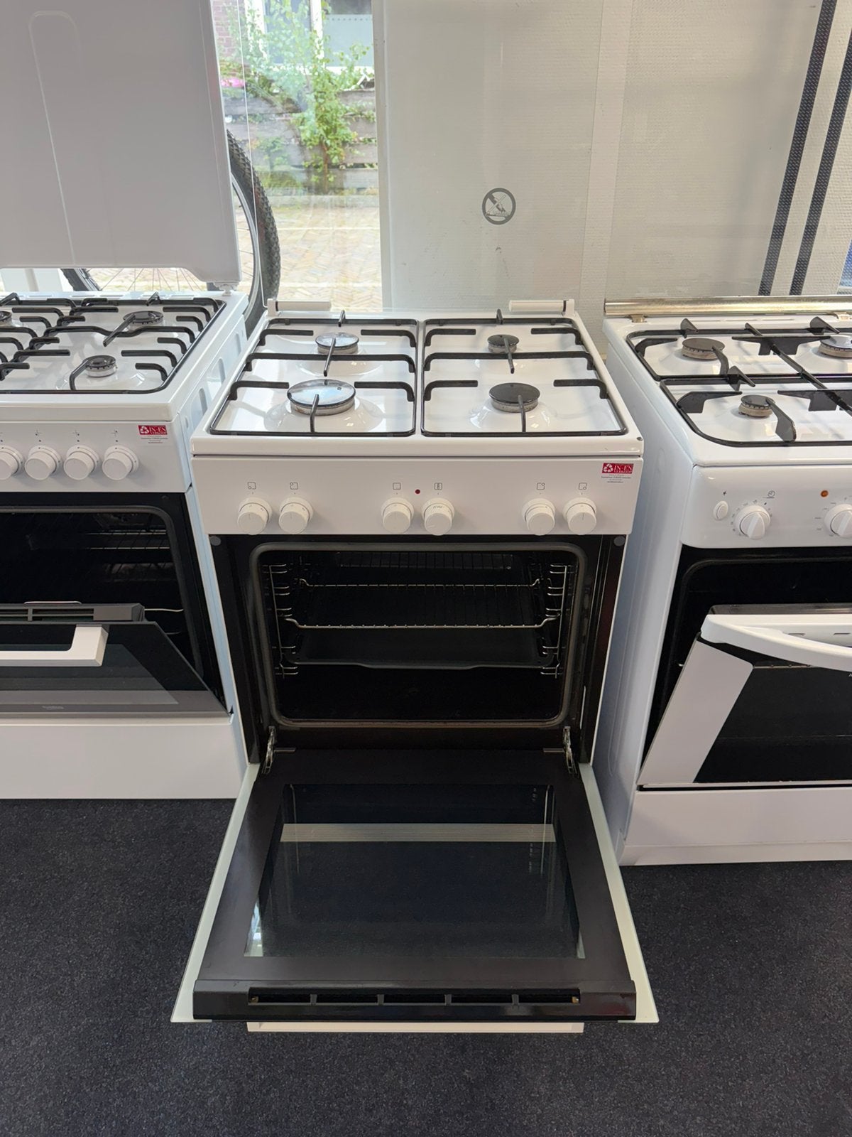 Bosch gasfornuis incl garantie&bezorgen, Nl, Nulachtenvijftig.nl, 4 kookzones, Zo goed als nieuw