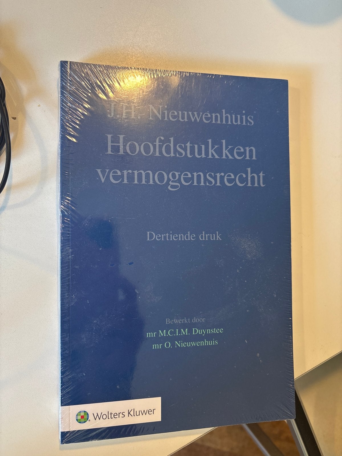 Hoofdstukken vermogensrecht - Dertiende druk, Ophalen of Verzenden, Gamma, Nieuw, WO