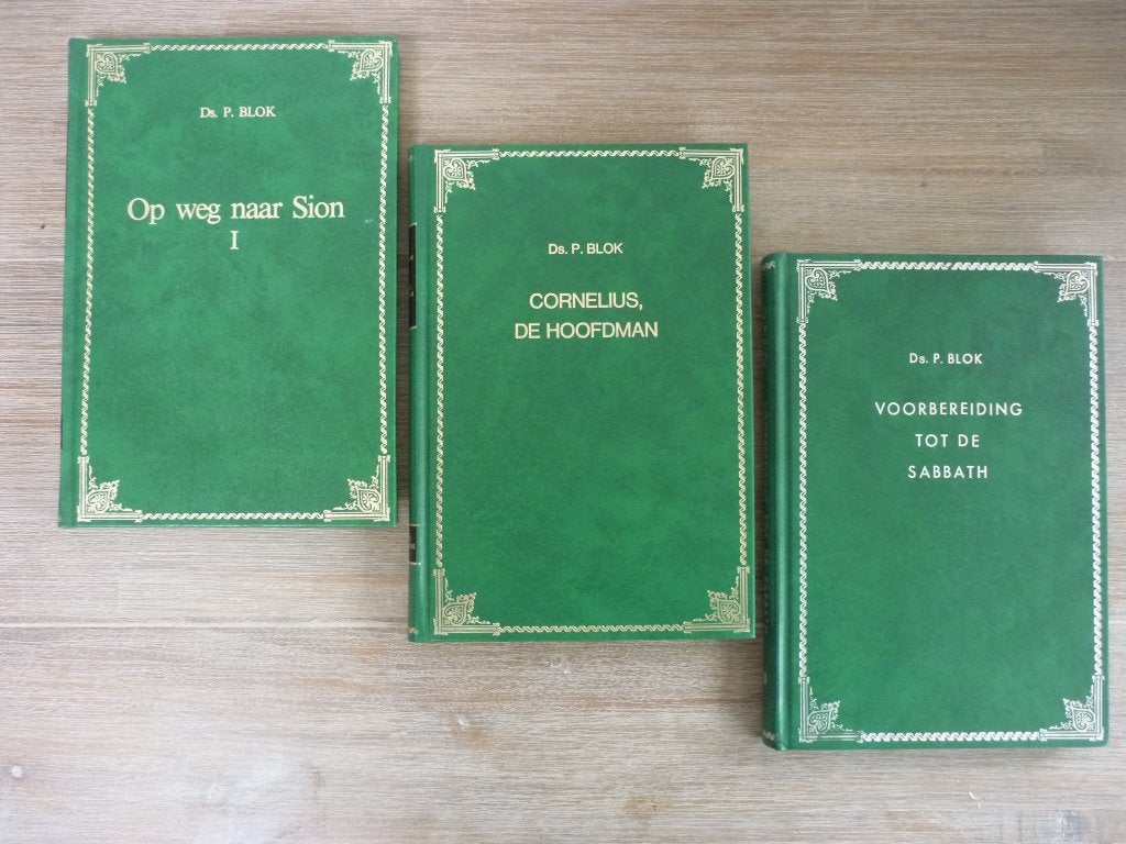 ds. P. Blok op weg naar Sion/Voorbereiding tot de sabbath, Ophalen of Verzenden, Gelezen, Christendom | Protestants
