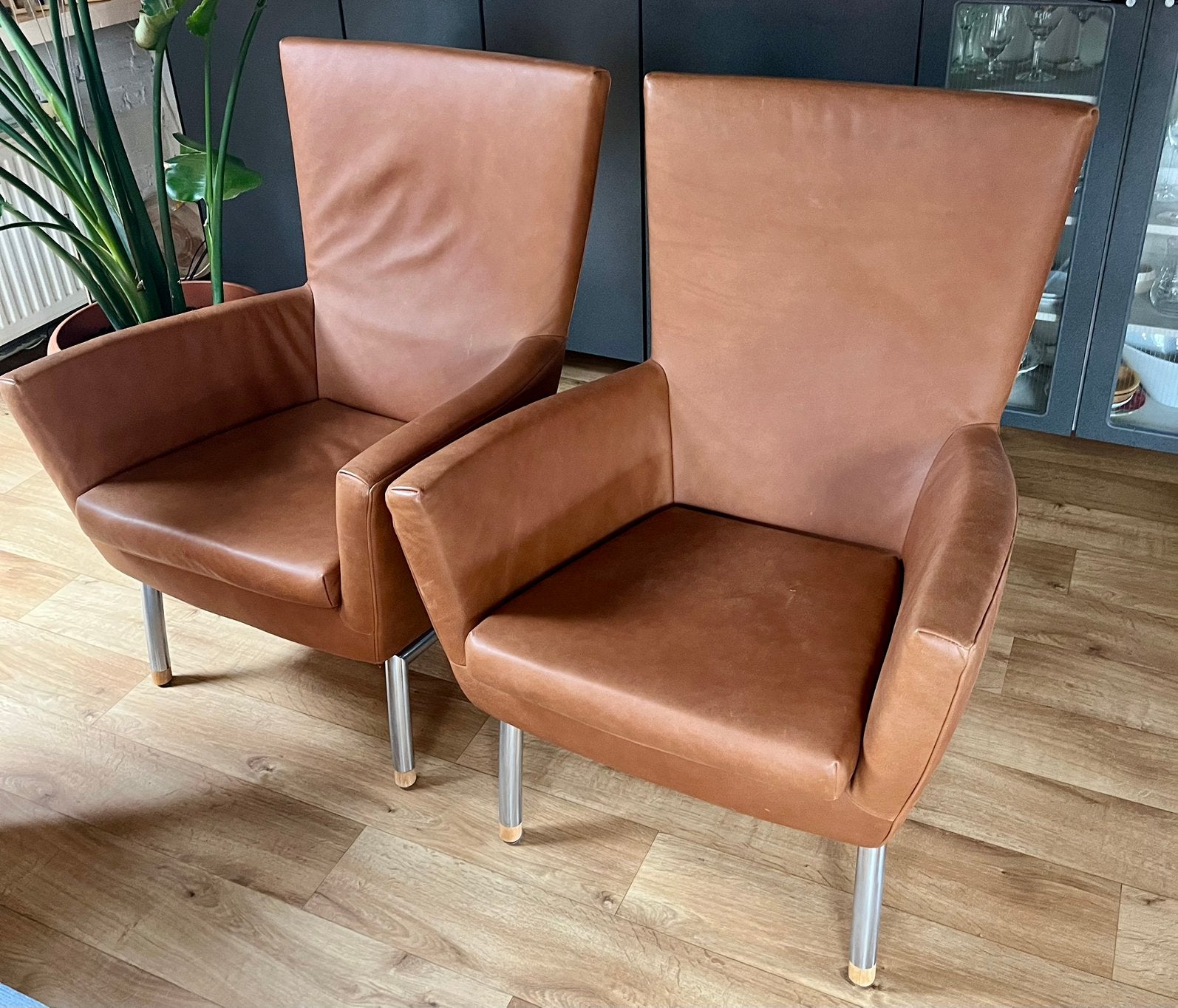 2 fauteuils Bossa/ Foxx Gerard van den Berg Montis, Ophalen, Zo goed als nieuw, 75 tot 100 cm