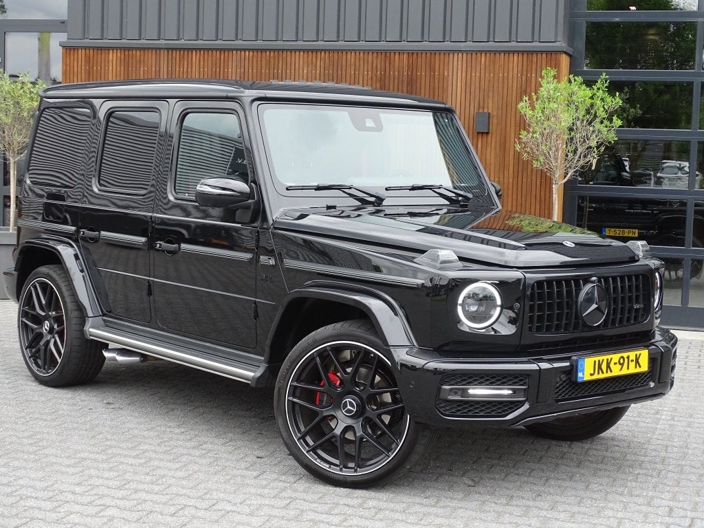 Mercedes-Benz G-Klasse 500 V8 BI-Turbo 422PK / 63 AMG ed / B, Automaat, Gebruikt, 2329 kg, Zwart