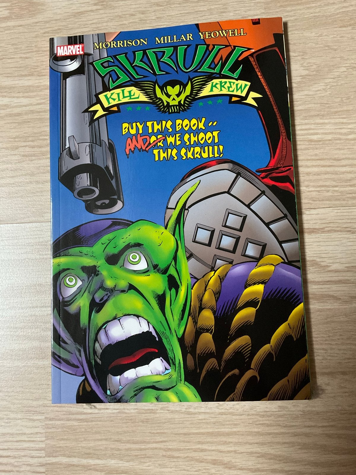 Marvel Skrull Kill Krew Comic - Morrison Millar Yeowell, Eén comic, Verzenden, Zo goed als nieuw, Amerika