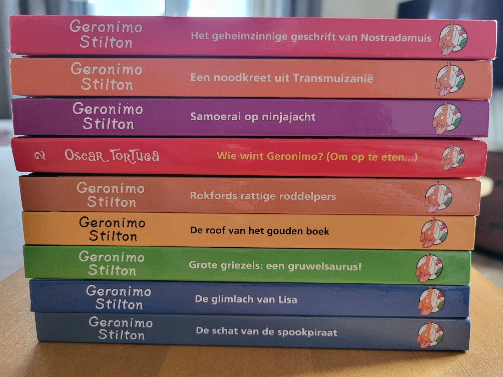 Geronimo Stilton - ZGAN - 9 stuks beschikbaar, Ophalen of Verzenden, Zo goed als nieuw, Geronimo Stilton, Fictie algemeen
