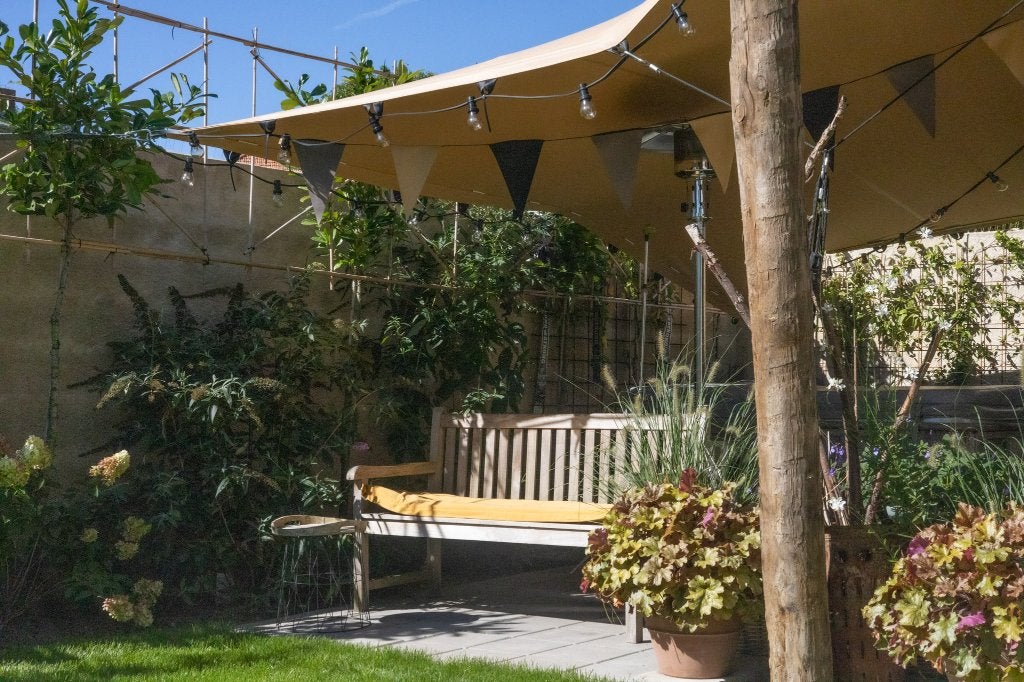 Stretchtent 5x8 meter, Tuin en Terras, Partytenten, Ophalen, Overige typen, Nieuw, 4 tot 6 meter