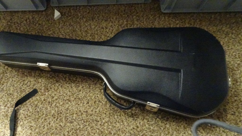 gitaarkoffer, Ophalen of Verzenden, Zo goed als nieuw, Akoestische gitaar