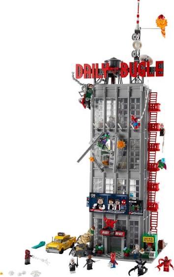 Lego Daily Bugle - Compleet en gesorteerd in doos, Ophalen, Zo goed als nieuw, Complete set, Lego
