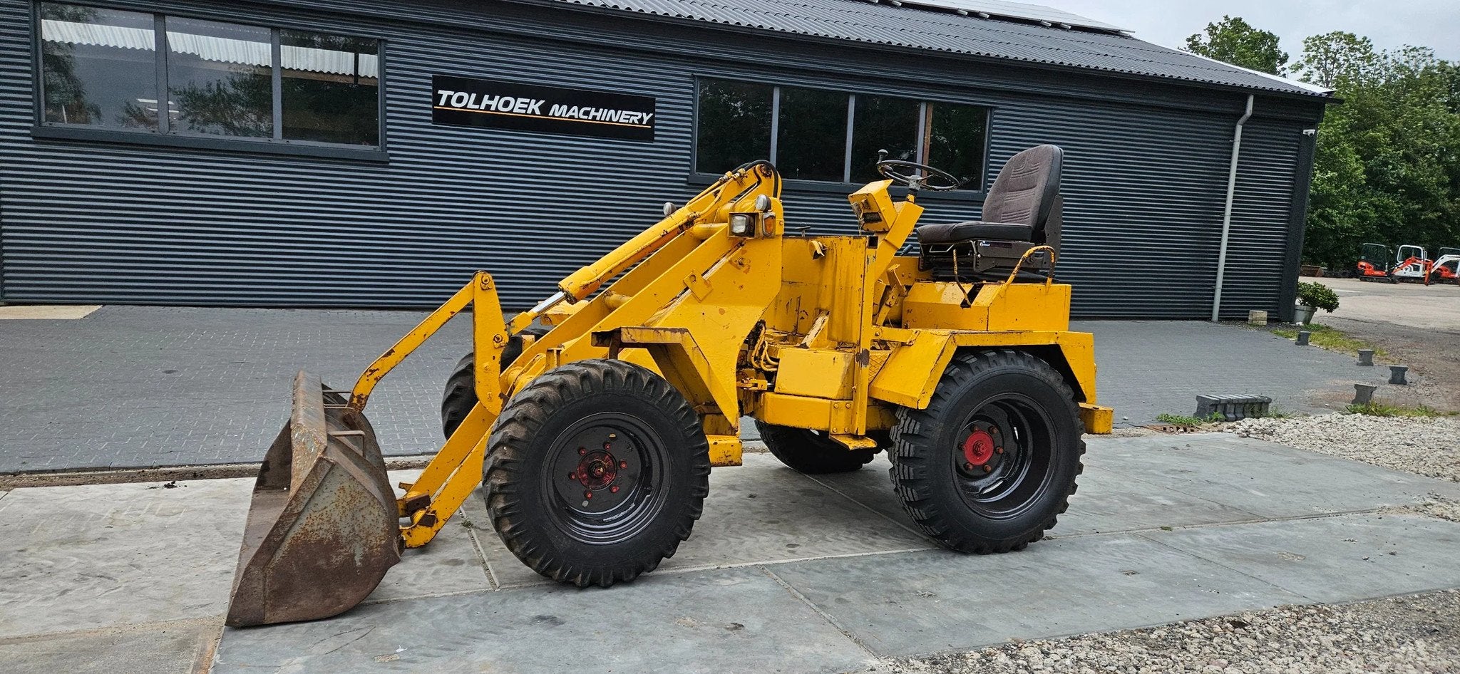 O & K L4 mini loader, Wiellader of Shovel