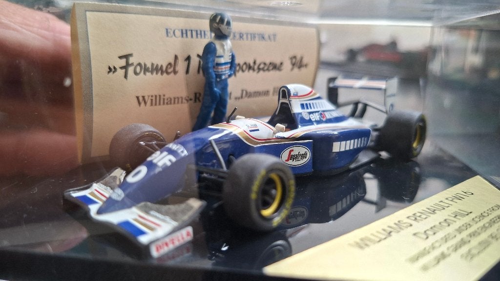 Damon Hill F1 1:43, Ophalen of Verzenden, Zo goed als nieuw, Auto, MiniChamps