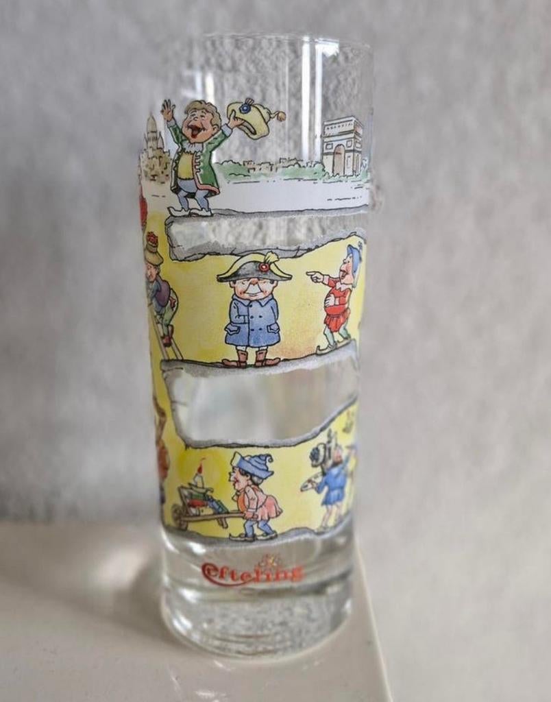Efteling glas Lavenland, Glas of Glazen, Ophalen of Verzenden, Overige stijlen, Glas