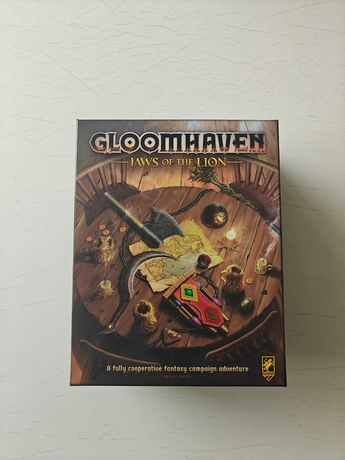 Gloomhaven: Jaws of the Lion - Zo goed als nieuw, Hobby en Vrije tijd, Gezelschapsspellen | Bordspellen, Ophalen of Verzenden