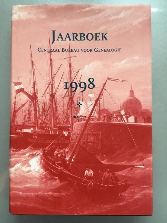 Jaarboek Centraal Bureau voor Genealogie 1998 €1,99 2002€1,9, Boeken, Ophalen of Verzenden, Zo goed als nieuw