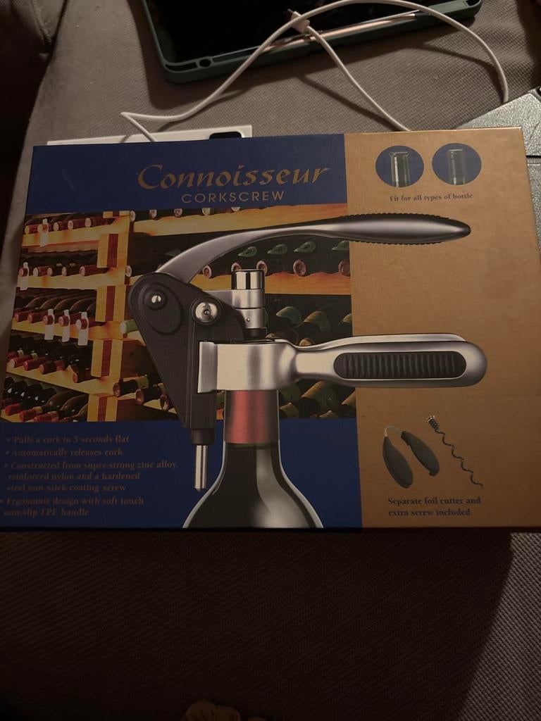 Connoisseur Kurkentrekker, Ophalen of Verzenden, Zo goed als nieuw