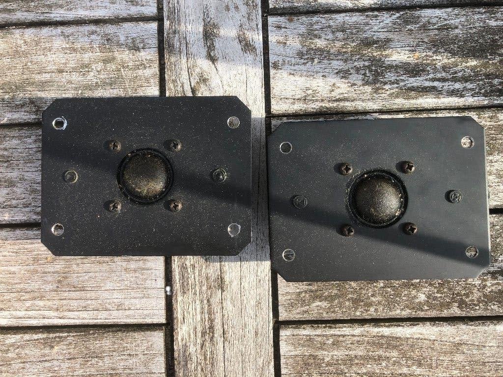 Te Koop: Setje tweeters HD12 x 9 D25., Ophalen of Verzenden, Minder dan 60 watt, Overige typen, Overige merken