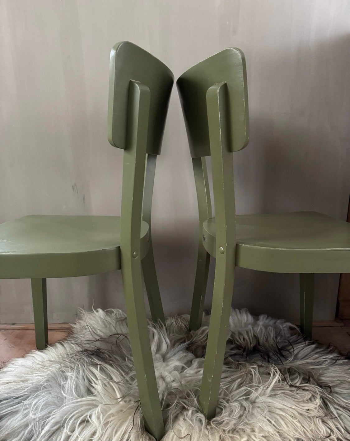 Stoelen hout, Ophalen
