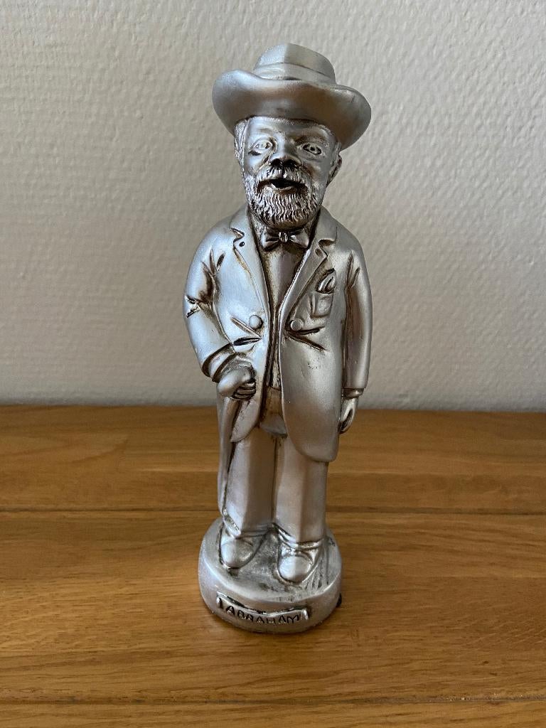 abraham beeld zilver kleurig per stuk nieuw in de doos, Ophalen of Verzenden, Nieuw, Mens
