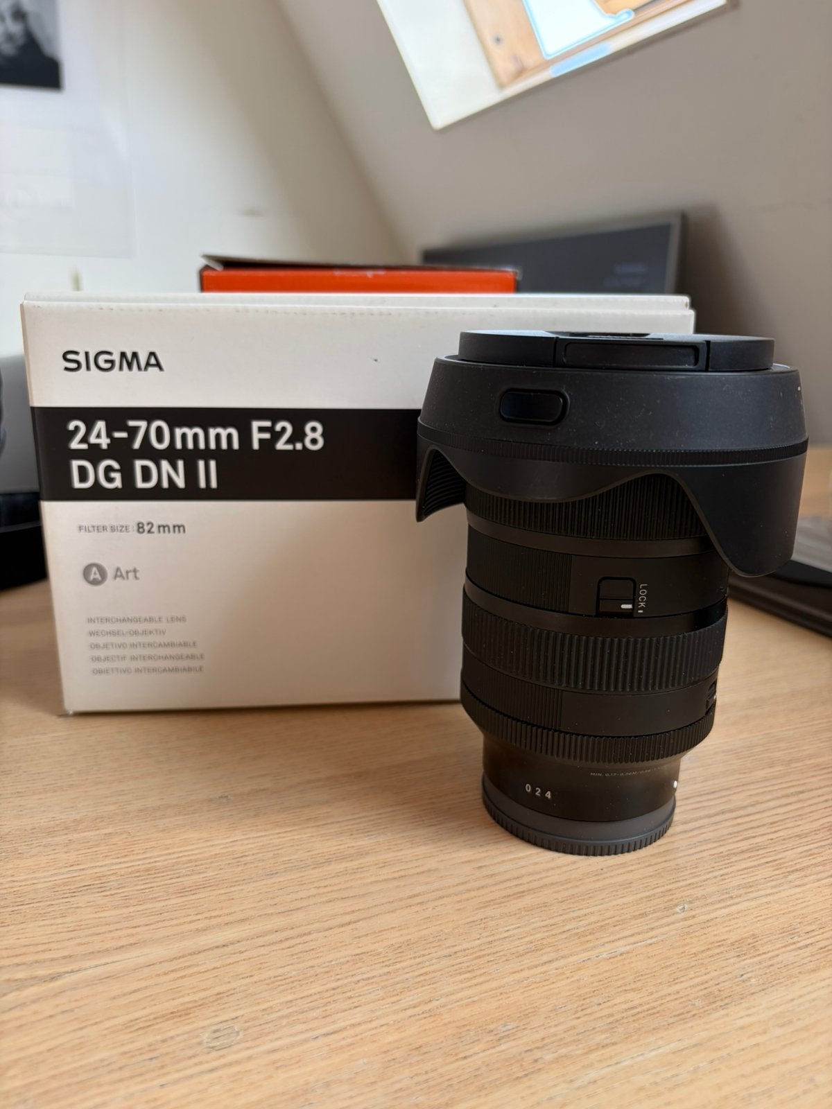 Sigma 24-70mm F2.8 DG DN II | Art, Sony E-mount, Sony, Ophalen of Verzenden, Zo goed als nieuw