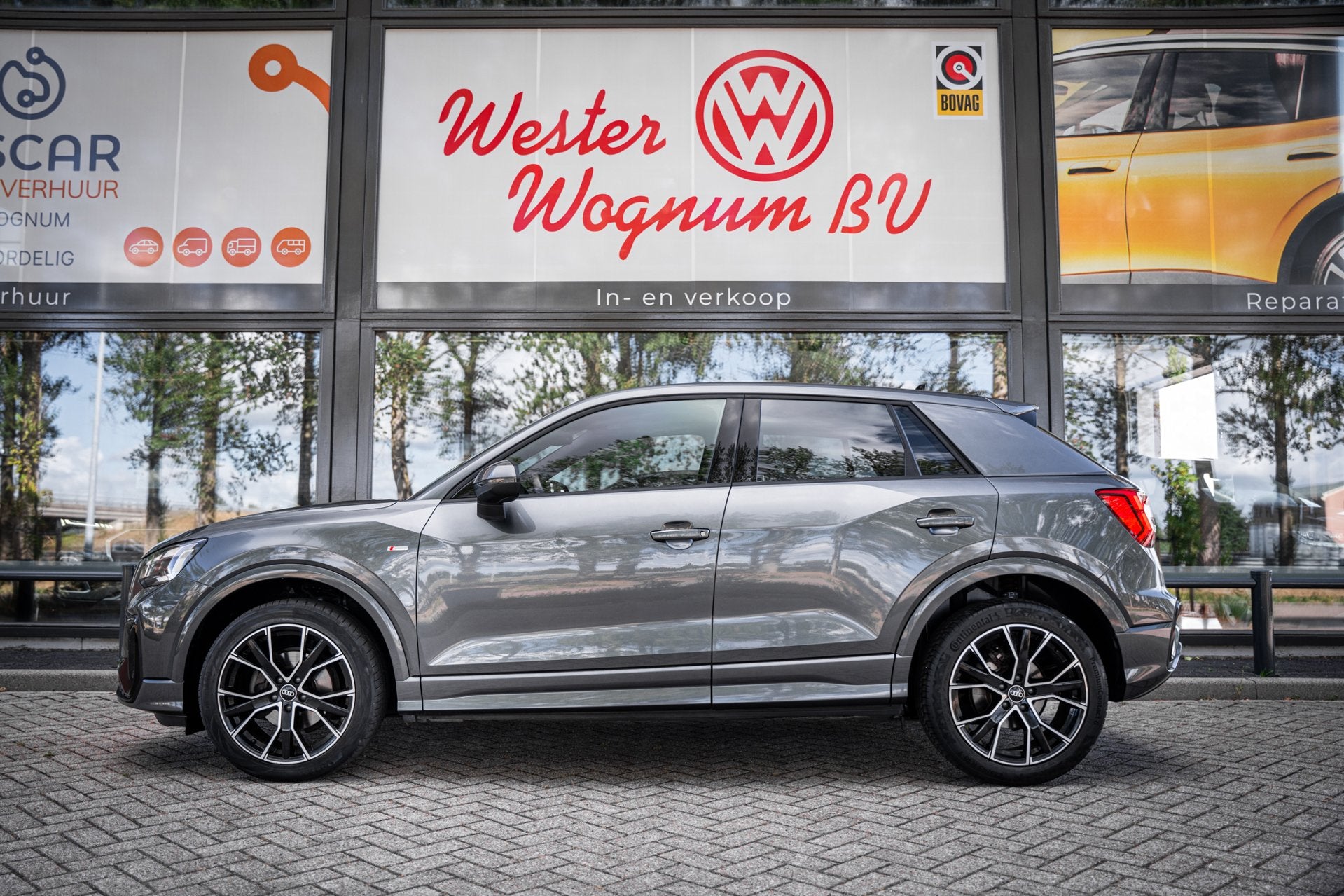 Audi Q2 35 TFSI S Edition | matrix LED | Cruise | PDC | Navi, Auto's, Audi, 4 cilinders, 150 pk, Leder en Stof, Origineel Nederlands