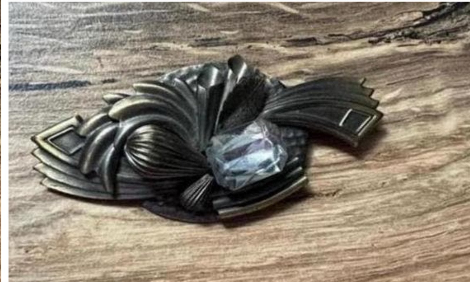 Art Deco Broche, Ophalen of Verzenden, Zo goed als nieuw, Overige materialen