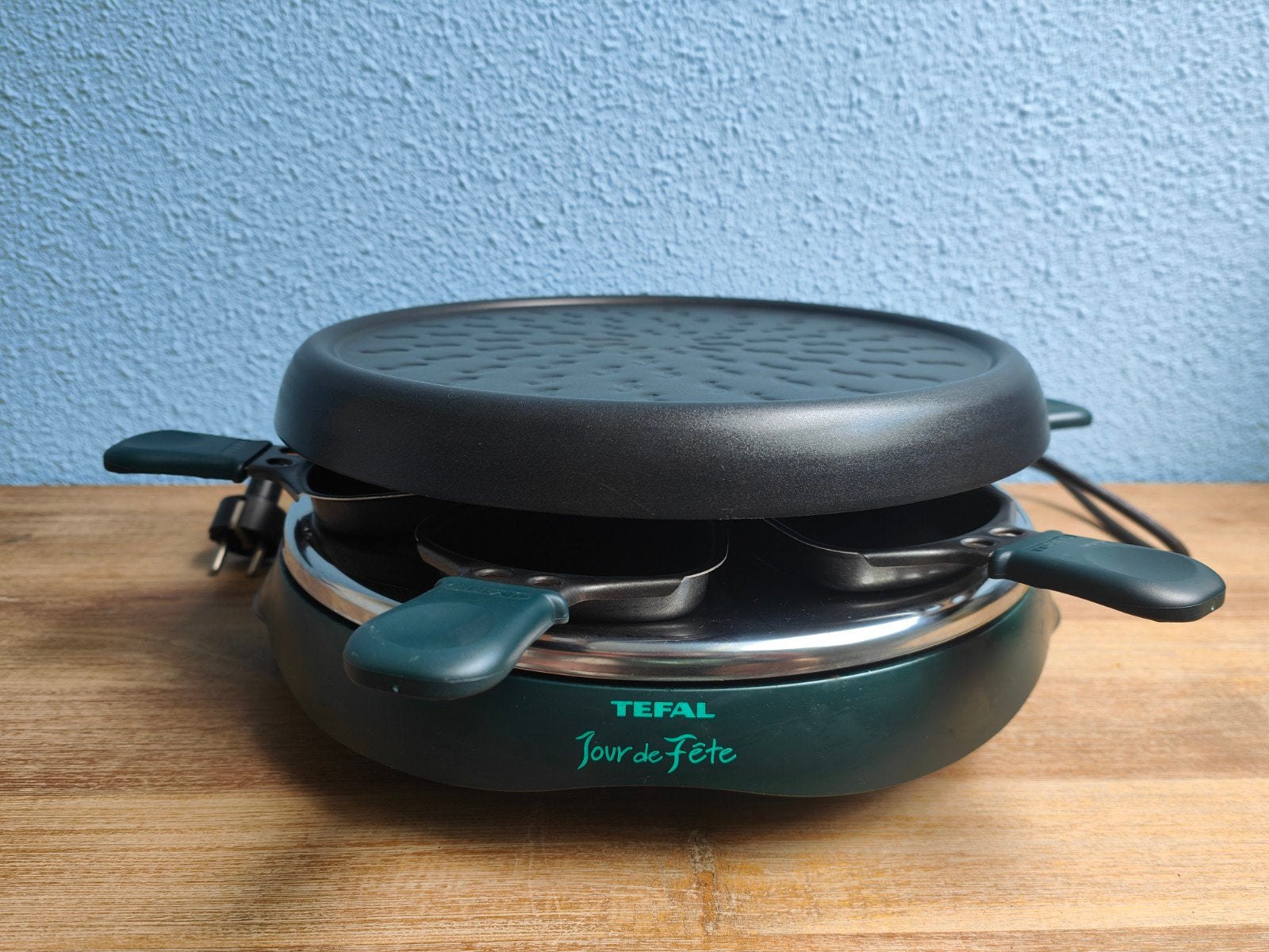 Tefal Jour de Fête Gourmetstel - Raclette en Grill, Ophalen of Verzenden, Gebruikt, 4 t/m 7 personen