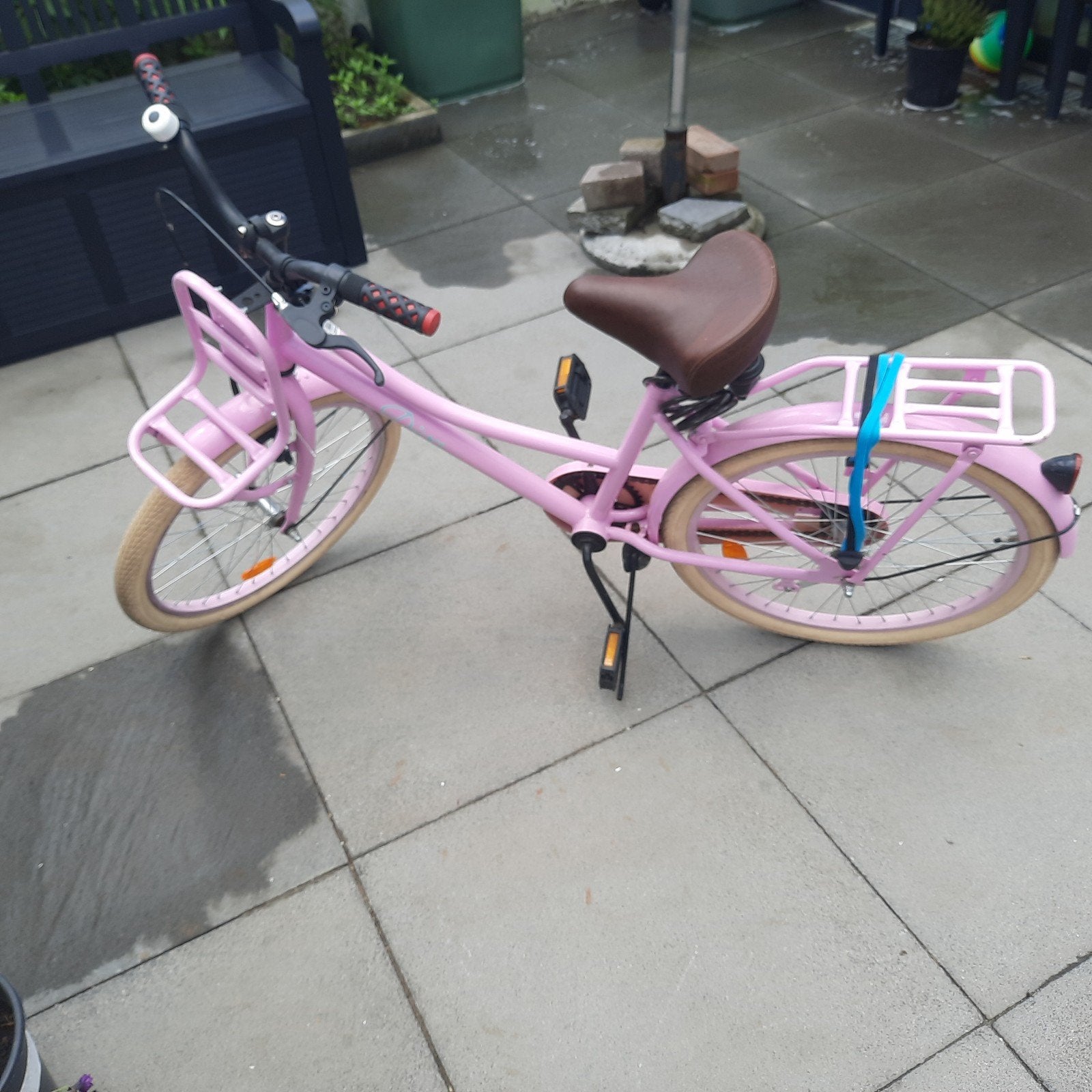 Kinderfiets, Ophalen, Terugtraprem, 22 inch, Gebruikt