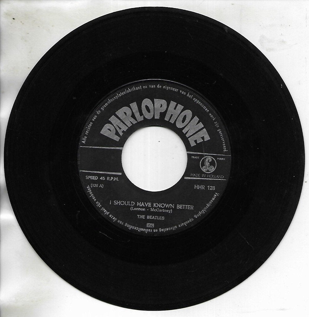 The Beatles - I should have known better, Cd's en Dvd's, Vinyl Singles, Ophalen of Verzenden, Gebruikt, 7 inch, Pop