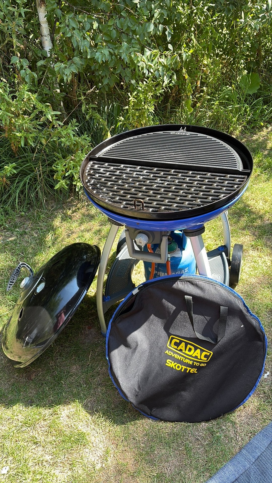 Cadac Leisure chef Skottel, BBQ/grill verrijdbaar, Ophalen, Zo goed als nieuw