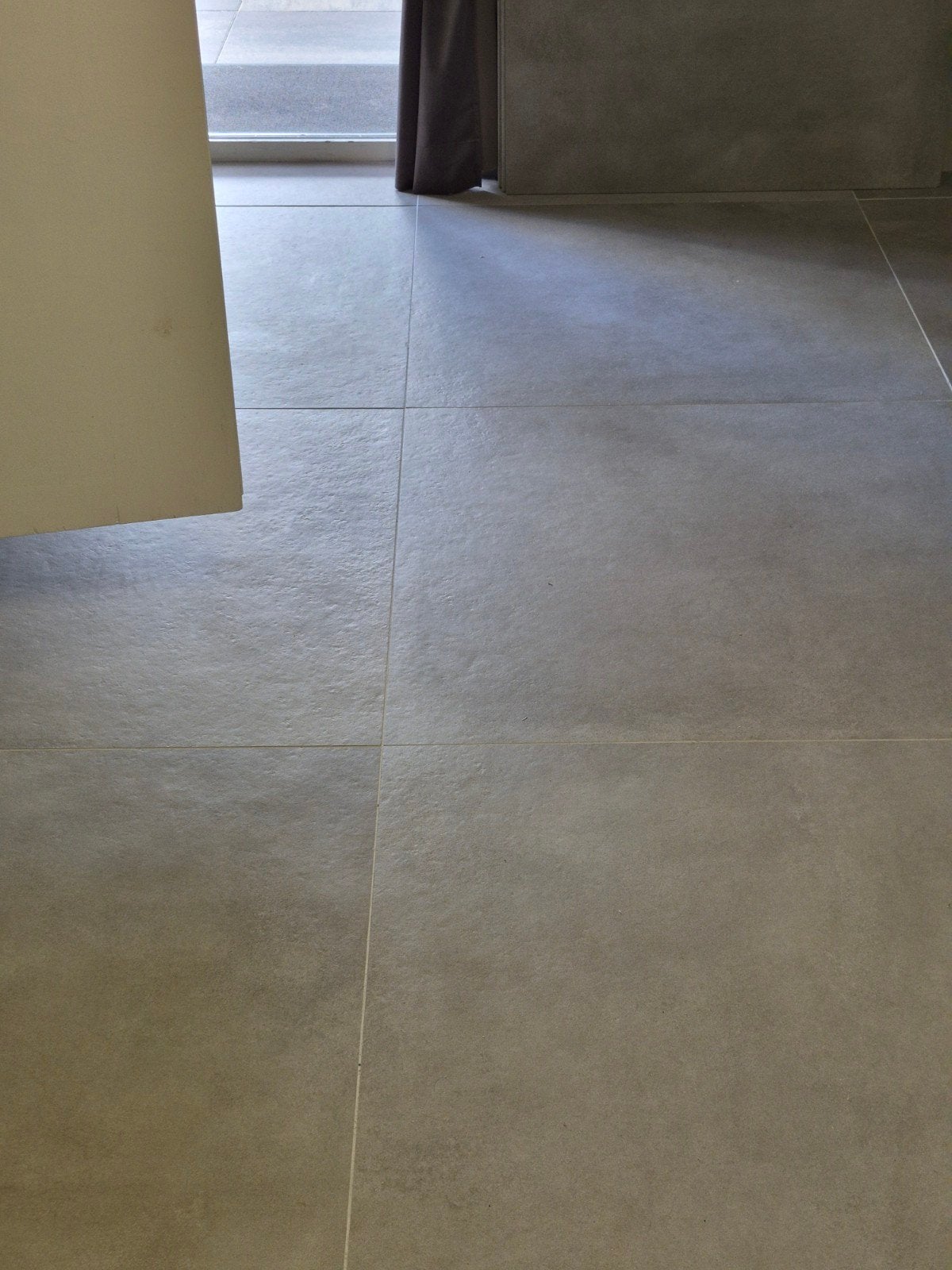 Keramische tegels 4 stuks Greybeige 90x90, Ophalen, 60 cm of meer, Nieuw, Minder dan 5 m²