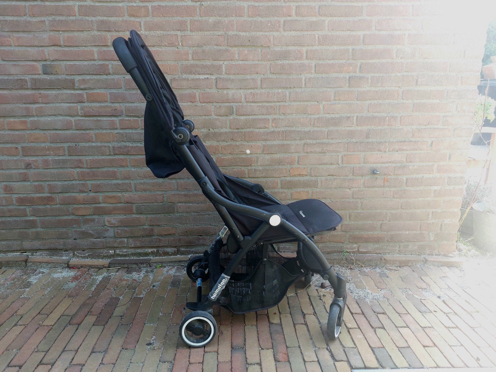 Hamilton buggy - Compact en handig voor onderweg, Kinderen en Baby's, Ophalen, Zo goed als nieuw, Overige merken, Verstelbare rugleuning