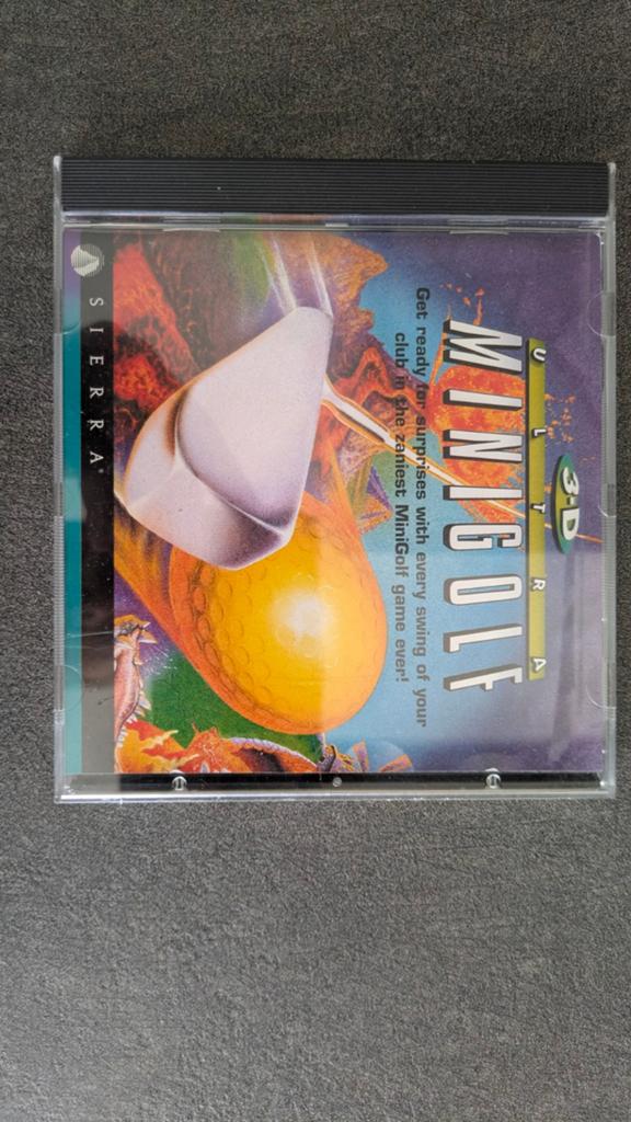 3D ultra minigolf, 1 speler, Ophalen of Verzenden, Zo goed als nieuw, Vanaf 3 jaar
