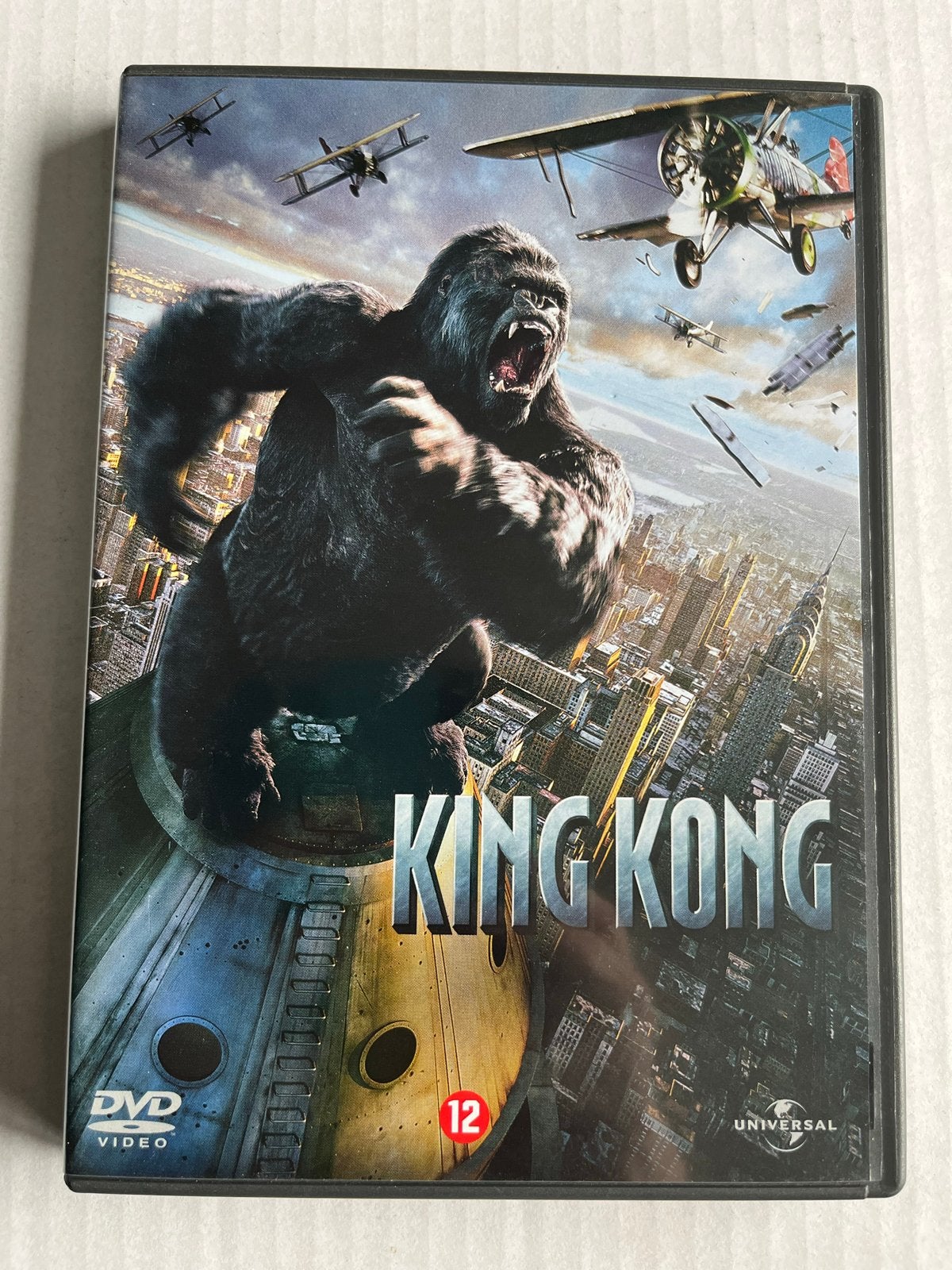 King Kong DVD, Nederlands, Ophalen of Verzenden, Vanaf 12 jaar, Gebruikt
