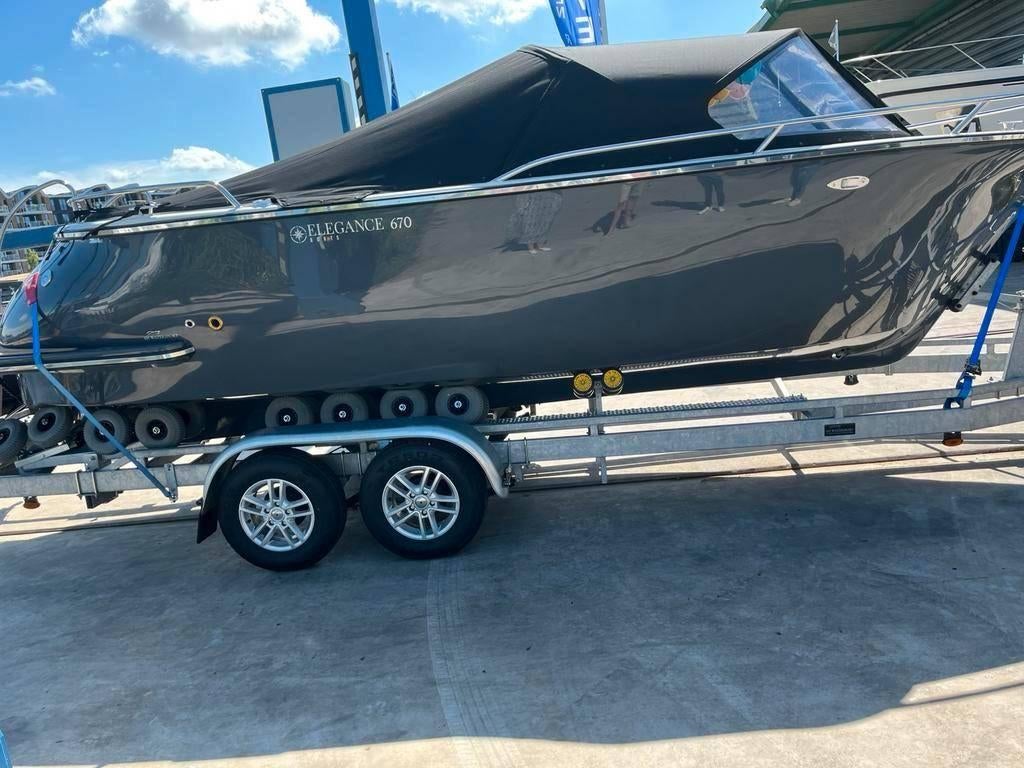 Elegance 670 Sloep - 2023 | VETUS | BOEGSCHROEF | AUDIO, Watersport en Boten, Sloepen, Ophalen, 10 tot 30 pk, Binnenboordmotor