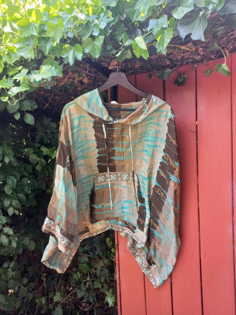 Ibiza /boho luchtige tuniek 1 maat zeer ruim, Kleding | Dames, Grote Maten, Ophalen of Verzenden, Zo goed als nieuw, Blouse of Tuniek