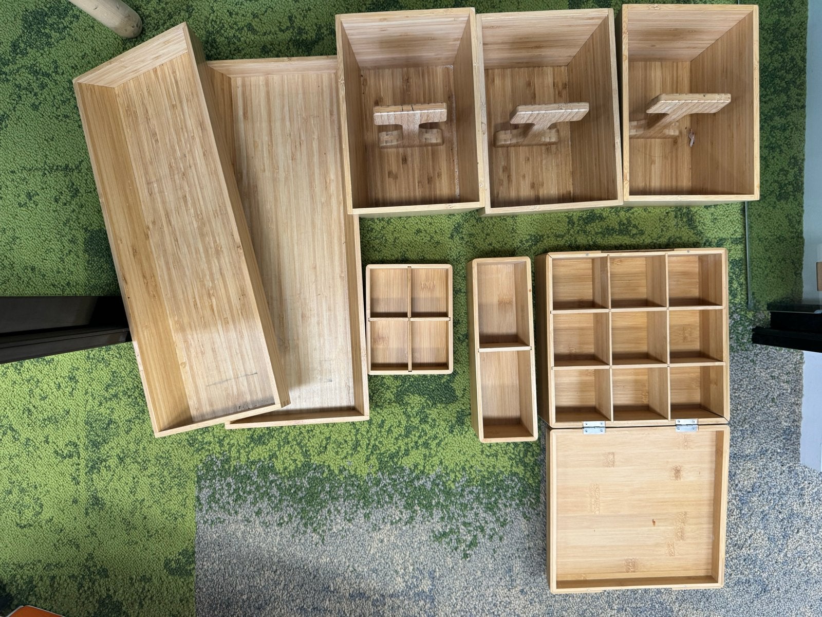 Keukenorganizers Dille & Kamille / IKEA (bamboe), Hout, IKEA, Ophalen, Beige