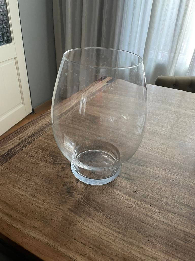 Vaas/stolp/ vissenkom 30 cm hoog, Ophalen, Zo goed als nieuw