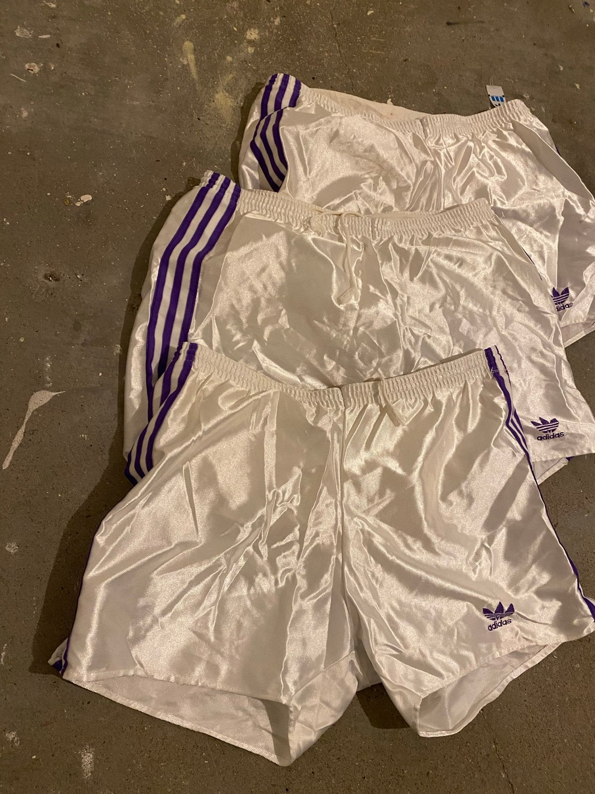 Vintage Adidas FC Anderlecht voetbal wit paars Belgium L, Buitenlandse clubs, Overige typen, Nieuw, Ophalen of Verzenden