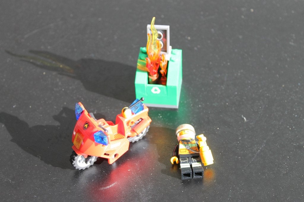 lego city brandweermotor 60000, Compleet, City, Lego, Ophalen of Verzenden