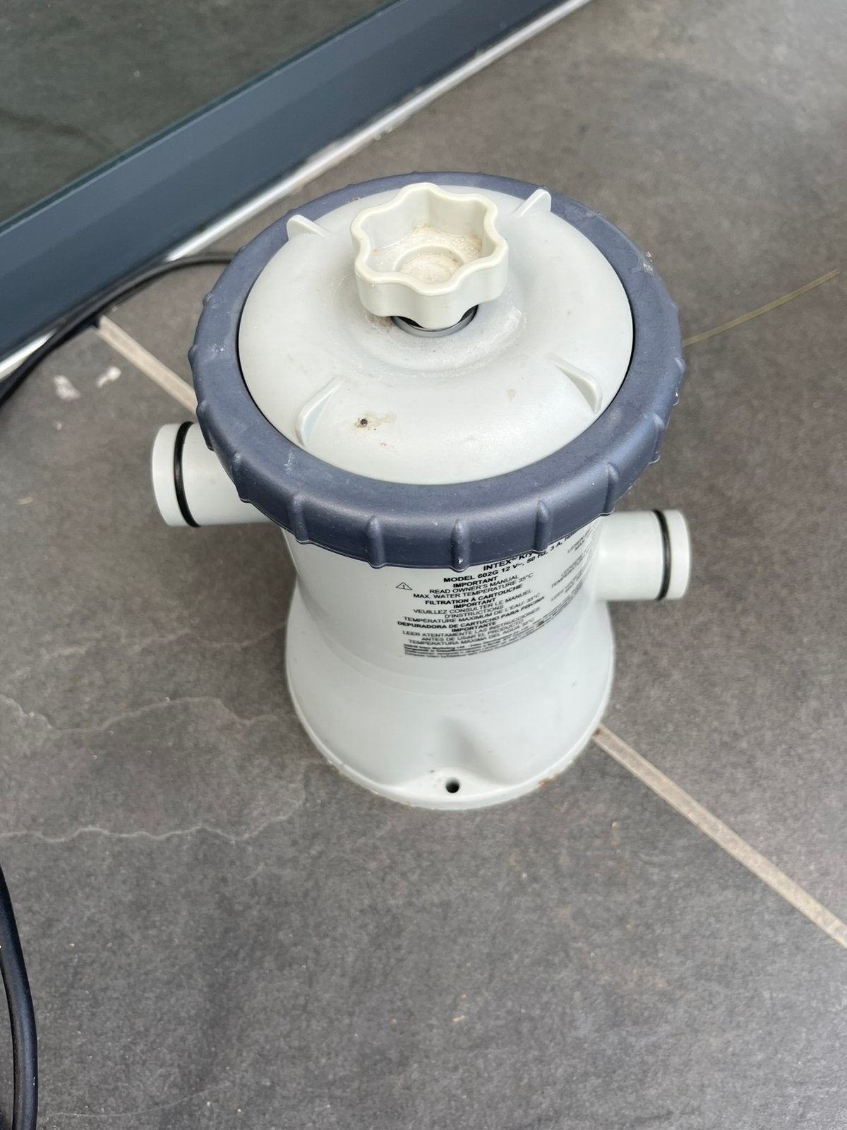 Kleine intex zwembad filterpomp, Ophalen, Gebruikt