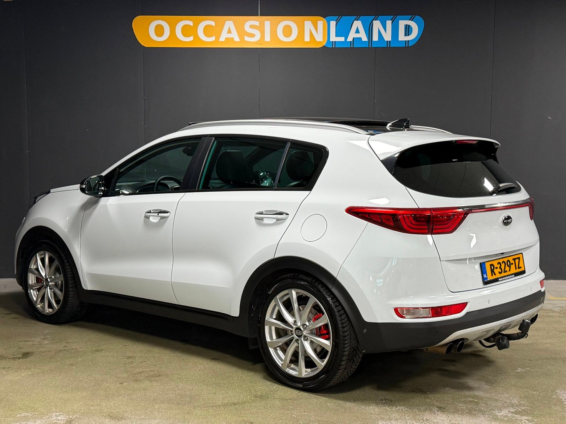 Kia Sportage 1.6 T-GDI 4WD GT-Line PlusLine|PANO|JBL|TREKHAA, Auto's, Kia, Bi-Xenon koplampen, Gebruikt, 4 cilinders, Wit