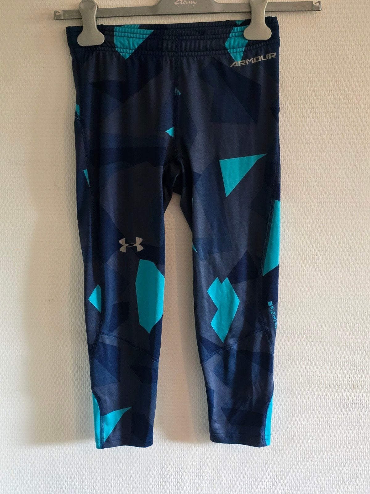 Under Armour Heatgear compressie sportlegging Maat S, Blauw, Ophalen of Verzenden, Fitness of Aerobics, Maat 36 (S)