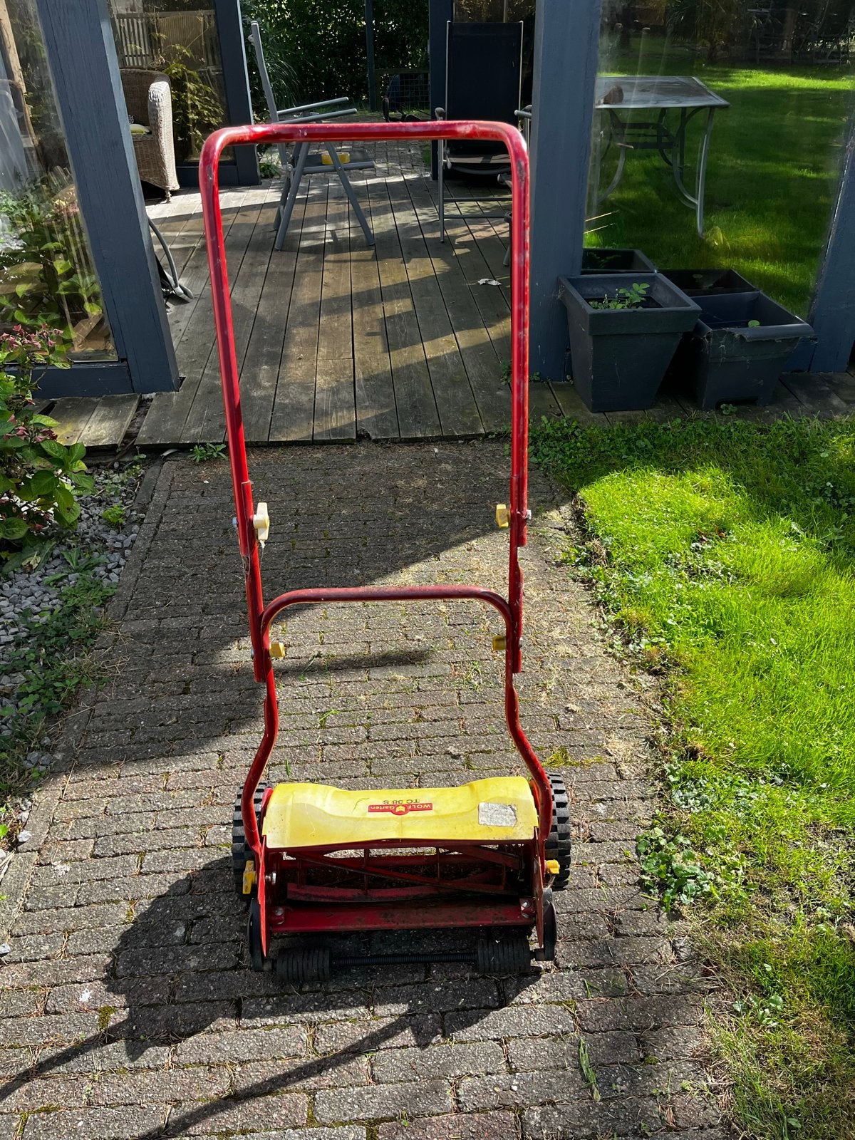 Wolf-Garten TC 38 S Handgrasmaaier - Zo goed als nieuw, Tuin en Terras, Handgrasmaaier, Ophalen of Verzenden, Zo goed als nieuw
