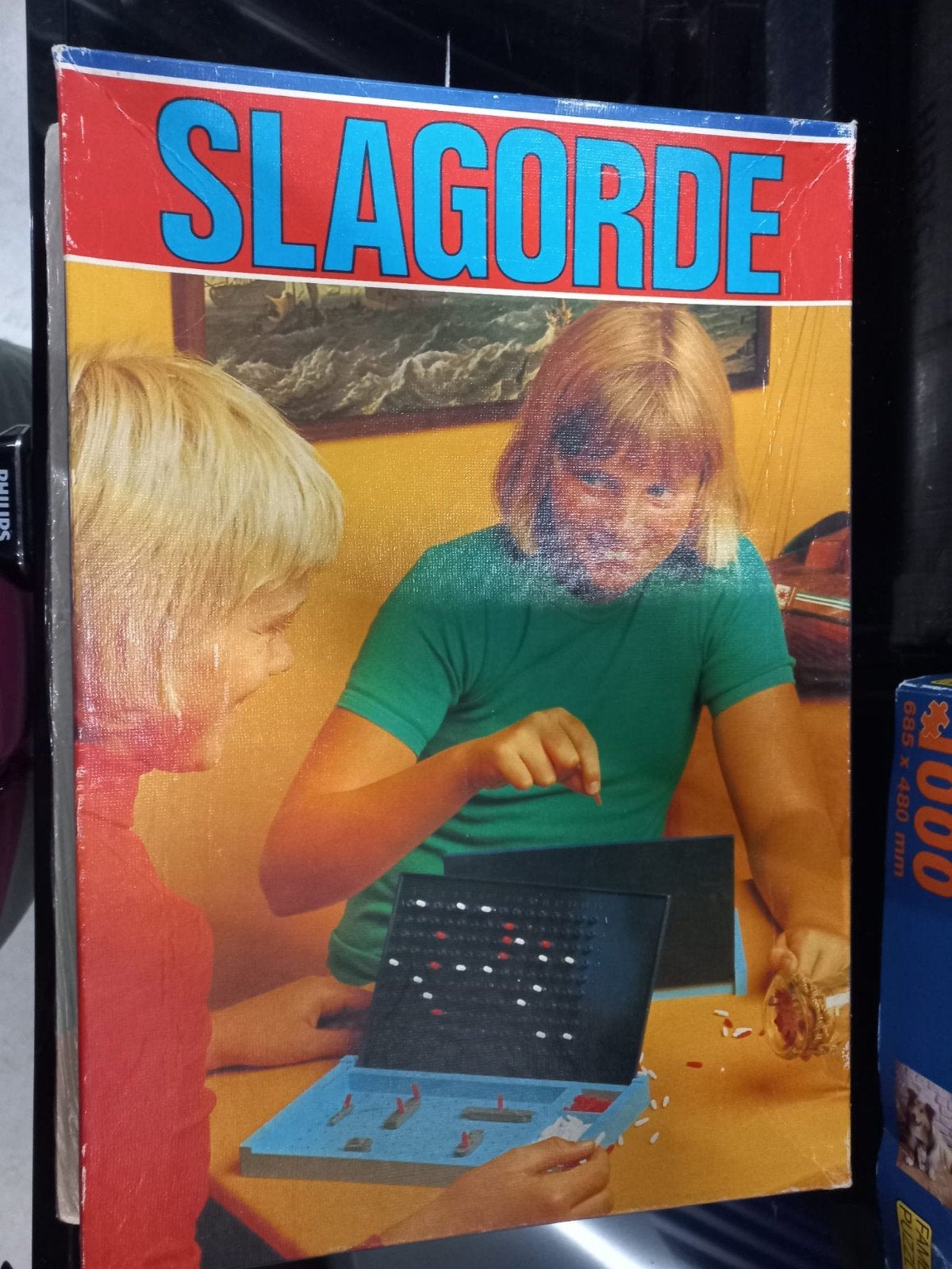Slagorde - Vintage Zeeslag Spel, Een of twee spelers, Ophalen, Gebruikt, Onbekend
