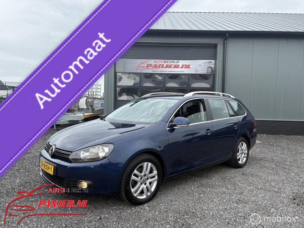 Volkswagen Golf Variant 1.4 TSI "AIRCO+CRUISE+TREKHAAK+LMV", Euro 5, Gebruikt, Zwart, 4 cilinders