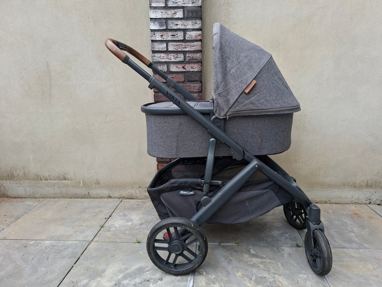 Kinderwagen Uppababy Vista V2, Kinderen en Baby's, Kinderwagens en Combinaties, Ophalen, Gebruikt, Kinderwagen, Overige merken