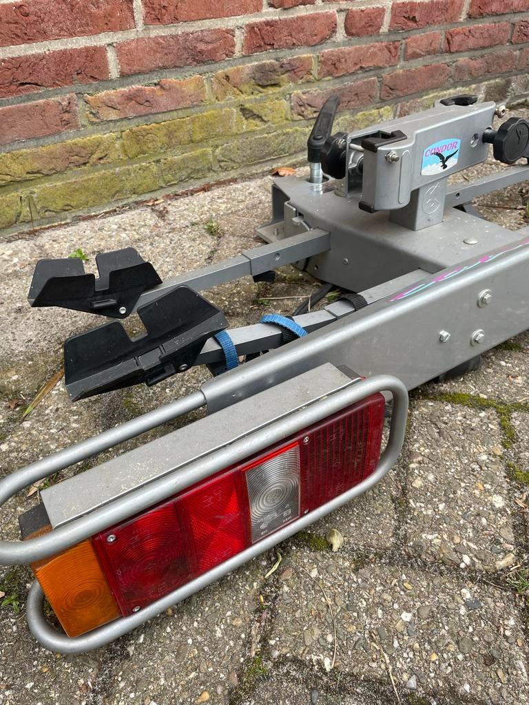 Condor (Spinder) fietsendrager voor 2 fietsen, Auto diversen, Ophalen, 2 fietsen, Gebruikt, Trekhaakdrager