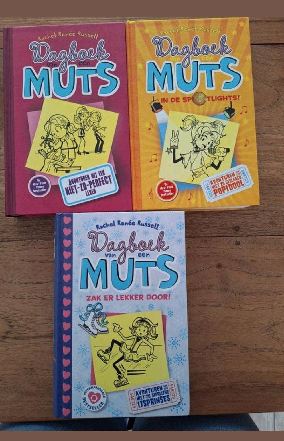 Dagboek van een muts, deel 1, 3 en 4, Ophalen of Verzenden, Zo goed als nieuw