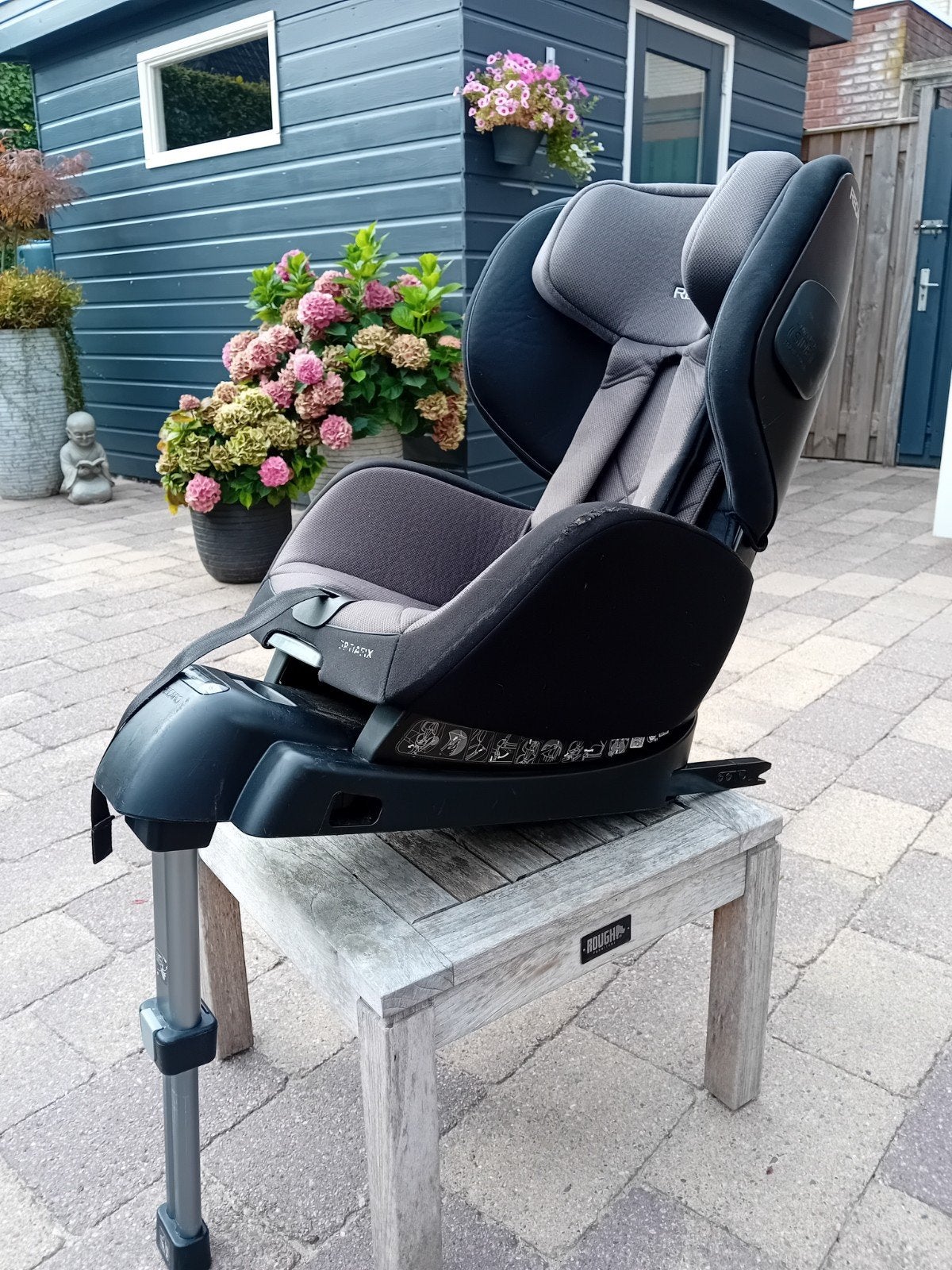 Recaro Optiafix autostoel met Isofix, Gebruikt, 9 t/m 18 kg, Verstelbare rugleuning, Isofix